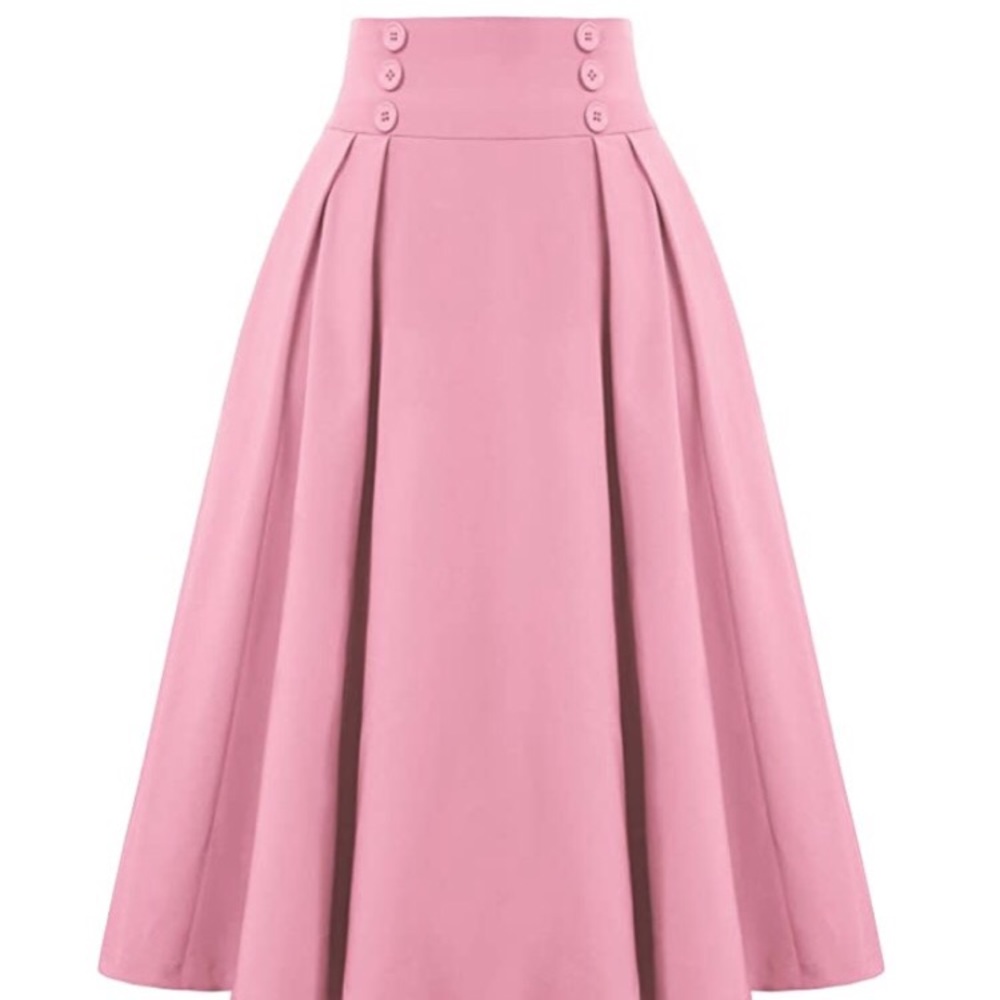 Adorable Vintage Style Flared 50’s Skirt Large